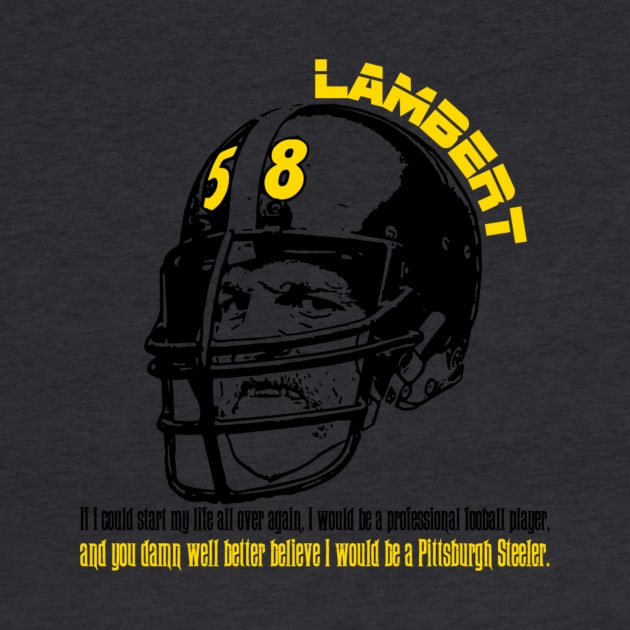 Lambert, badass Pittsburgh LB by MarcusCreative